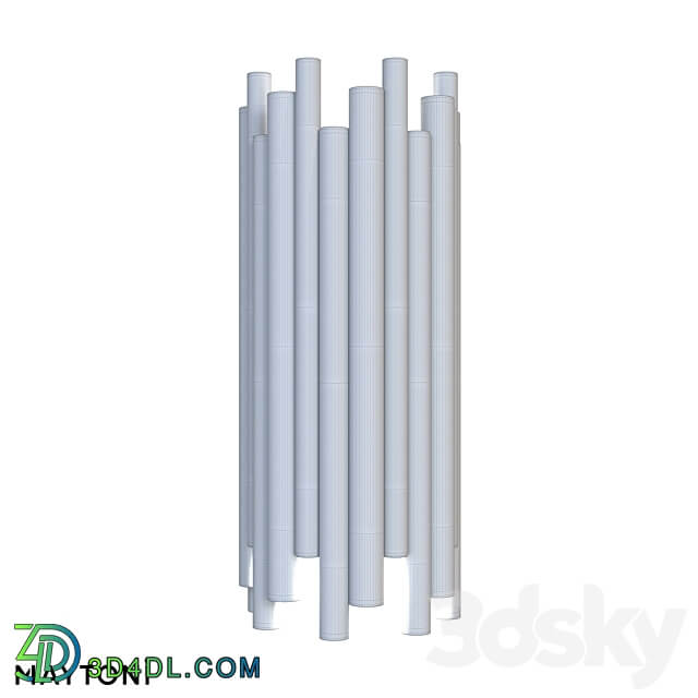 Wall lamp sconce MOD136WL 01BS ОМ 3D Models 3DSKY