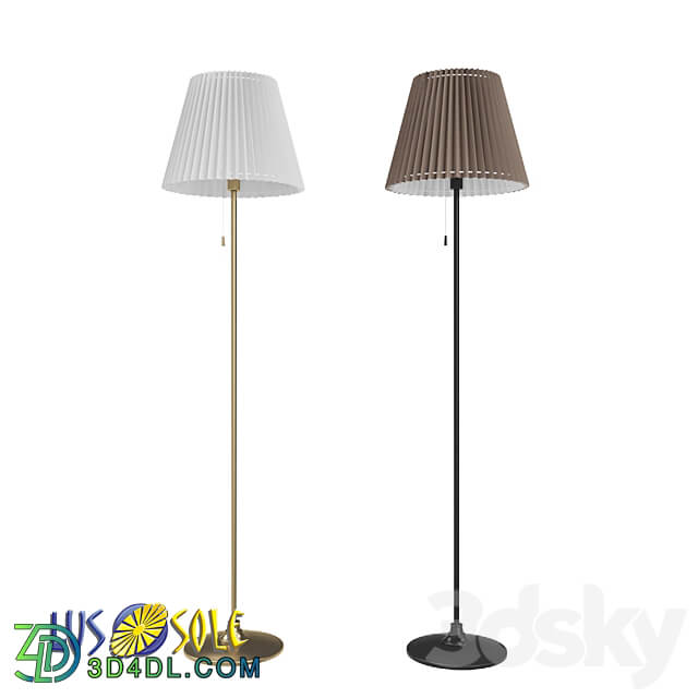 OM Floor lamps Lussole Lgo Greene LSP 0572 LSP 0573 3D Models 3DSKY