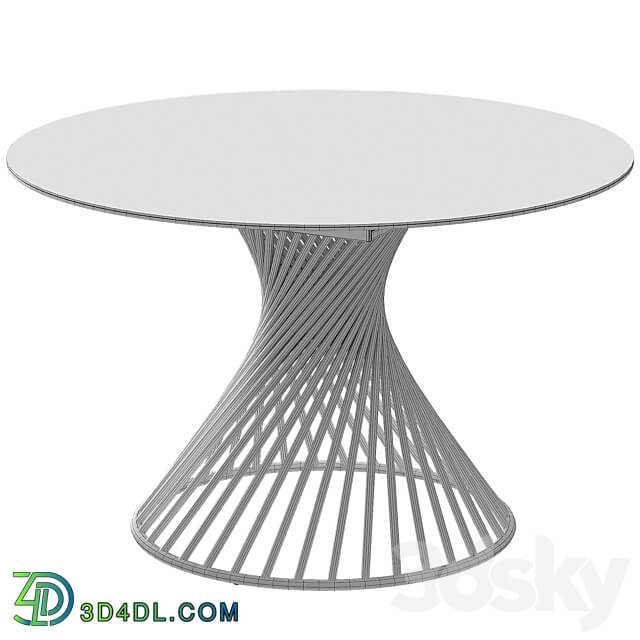 Tornado White table 3D Models 3DSKY