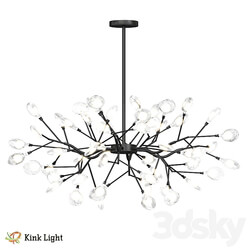 Chandelier Tirda black 08462 54.19 OM Pendant light 3D Models 3DSKY 