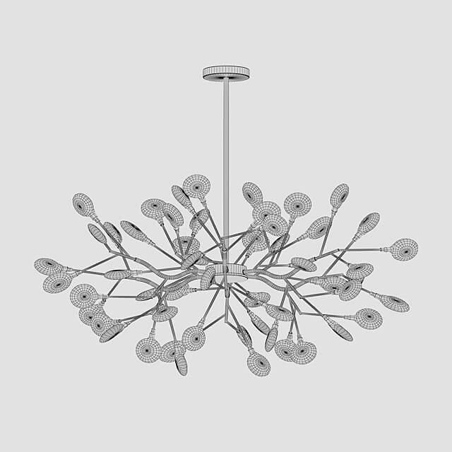 Chandelier Tirda black 08462 54.19 OM Pendant light 3D Models 3DSKY