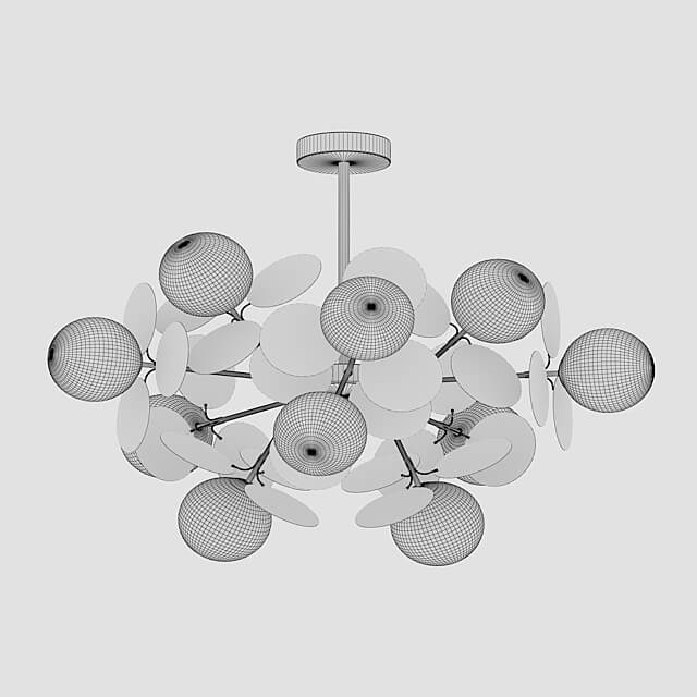 Suspension Matthias white 074160 10.33 01 OM Pendant light 3D Models 3DSKY