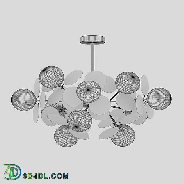 Suspension Matthias white 074160 10.01 01 OM Pendant light 3D Models 3DSKY