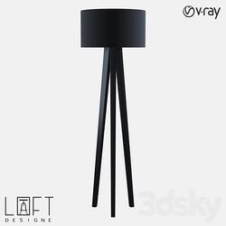 Floor lamp LoftDesigne 823 model 3D Models 3DSKY 