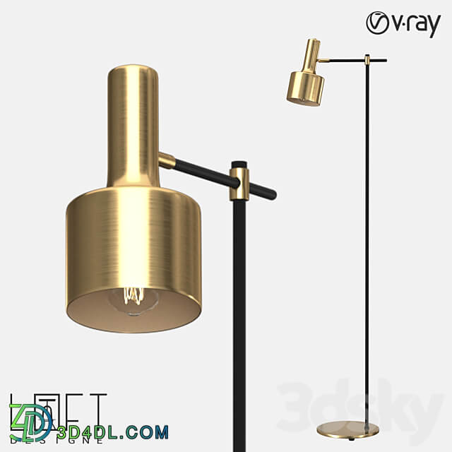 Floor lamp LoftDesigne 825 model 3D Models 3DSKY