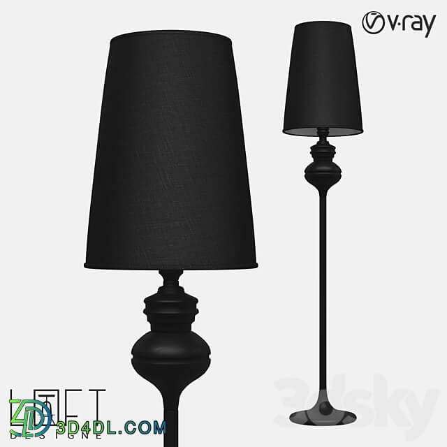 Floor lamp LoftDesigne 837 model 3D Models 3DSKY