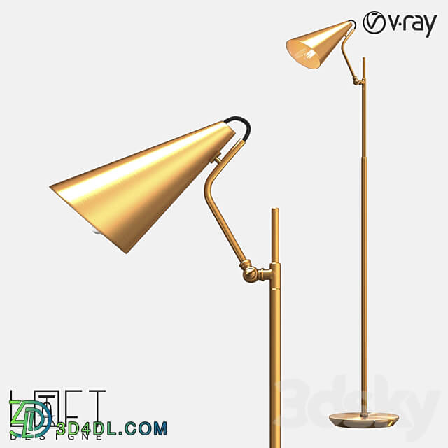 Floor lamp LoftDesigne 838 model 3D Models 3DSKY