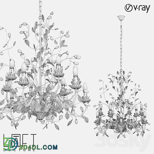 Pendant light LoftDesigne 1039 model Pendant light 3D Models 3DSKY