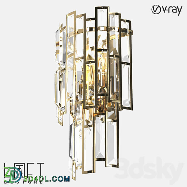 Wall lamp LoftDesigne 5569 model 3D Models 3DSKY