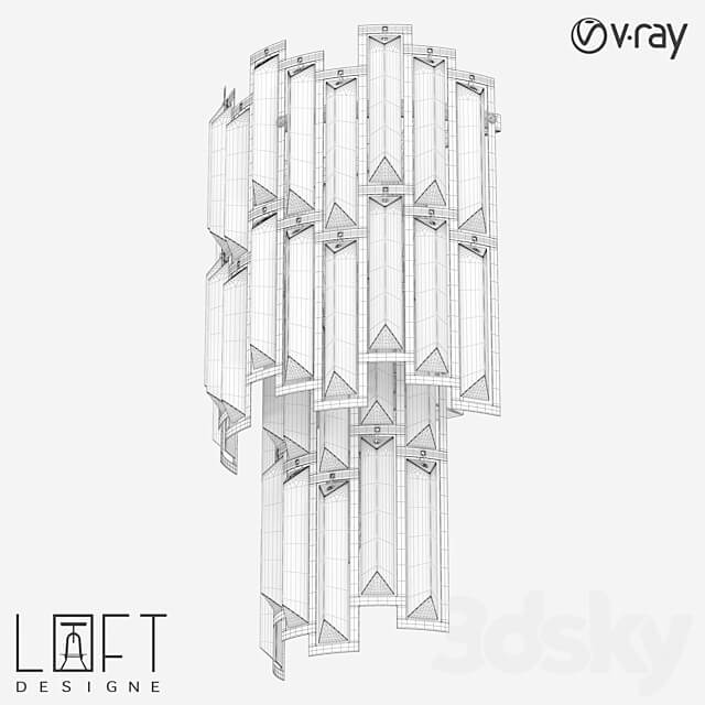 Wall lamp LoftDesigne 5569 model 3D Models 3DSKY