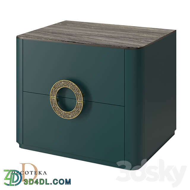 OM Elizabeth Bedside Table DECOTEKA Sideboard Chest of drawer 3D Models 3DSKY