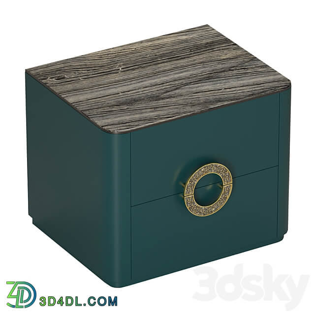 OM Elizabeth Bedside Table DECOTEKA Sideboard Chest of drawer 3D Models 3DSKY