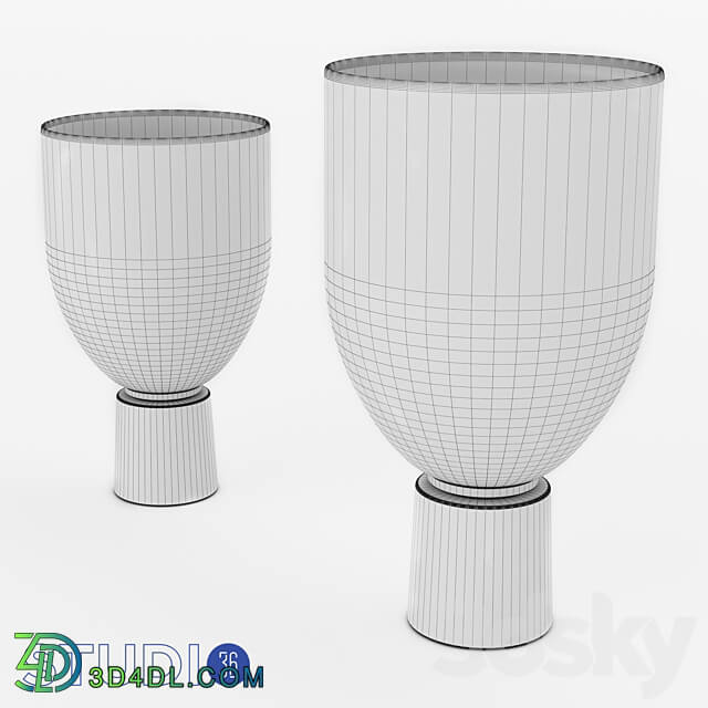 OM Vases Dialma Brown DB006332 and DB006333 from STUDIO36SHOP.RU 3D Models 3DSKY