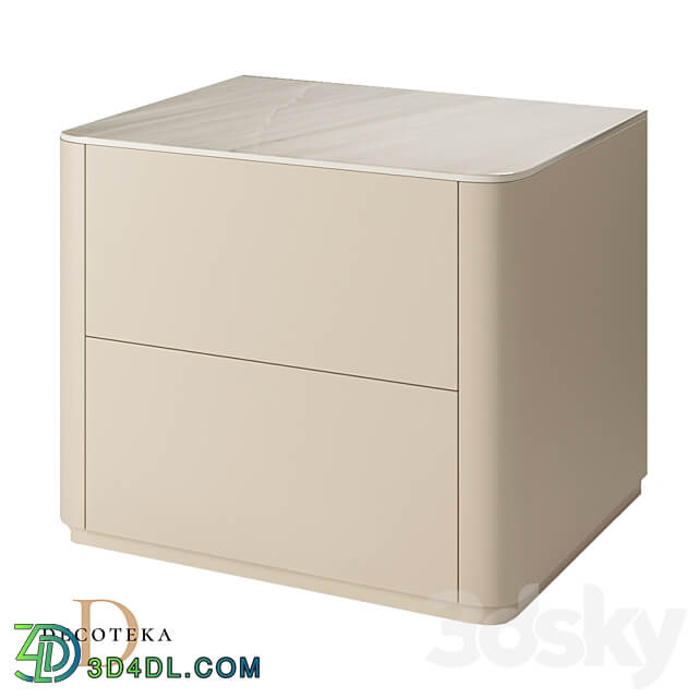 OM Bedside table Grace DECOTEKA Sideboard Chest of drawer 3D Models 3DSKY