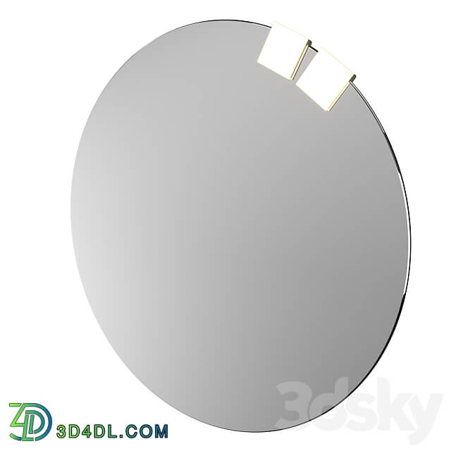 Illuminated mirror Kolpa San Malaya OG FI 120 3D Models 3DSKY