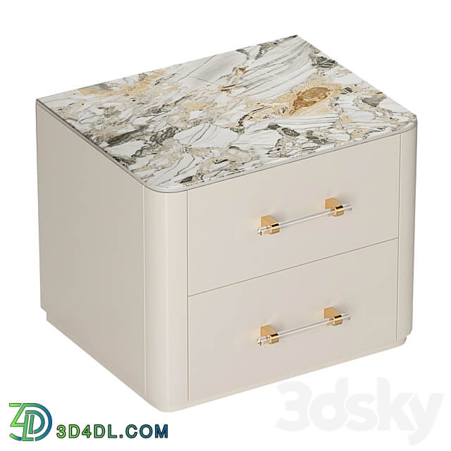 OM Bedside table Merilyn DECOTEKA Sideboard Chest of drawer 3D Models 3DSKY