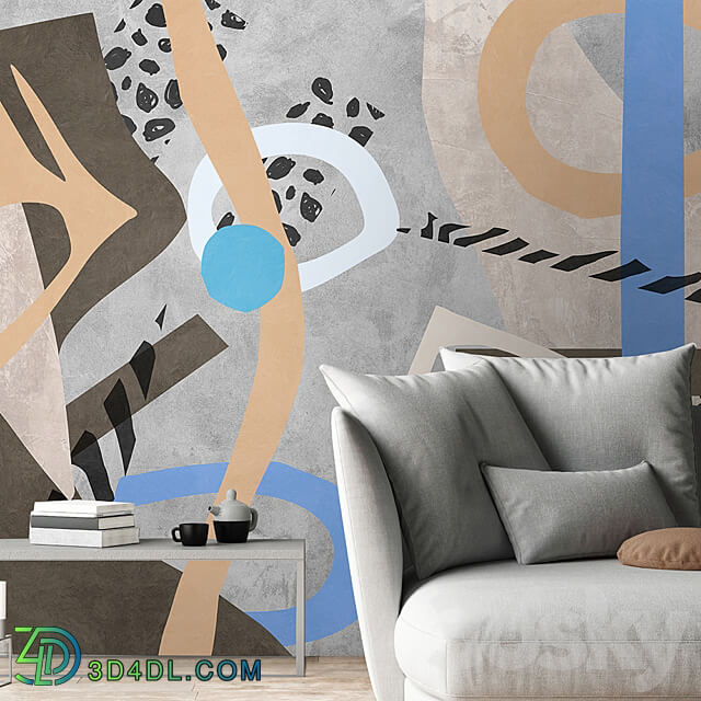 Designer wallpaper MATISSE pack 1 3D Models 3DSKY