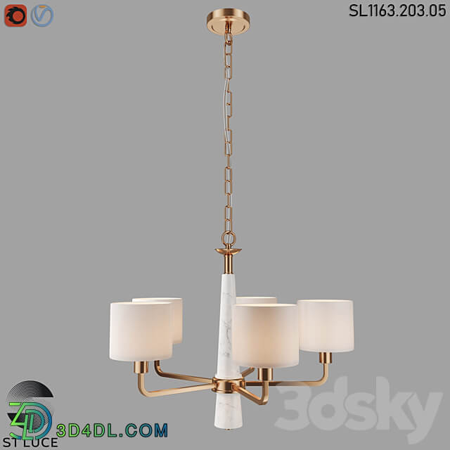 SL1163.203.05 OM Pendant light 3D Models 3DSKY