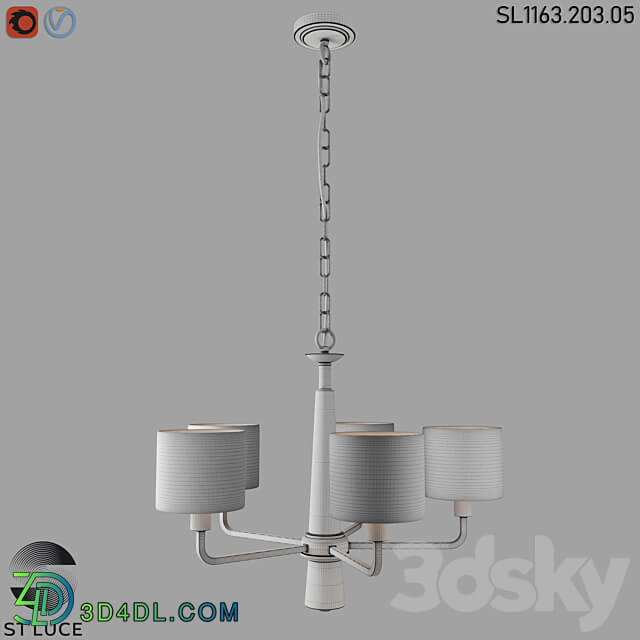 SL1163.203.05 OM Pendant light 3D Models 3DSKY