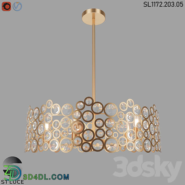 SL1172.203.05 OM Pendant light 3D Models 3DSKY