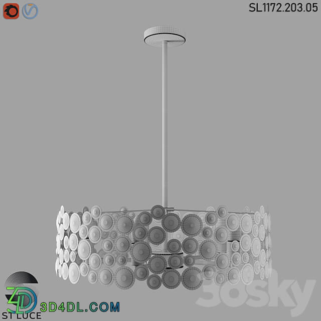 SL1172.203.05 OM Pendant light 3D Models 3DSKY