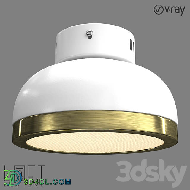 Pendant light LoftDesigne 7954 model Ceiling lamp 3D Models 3DSKY