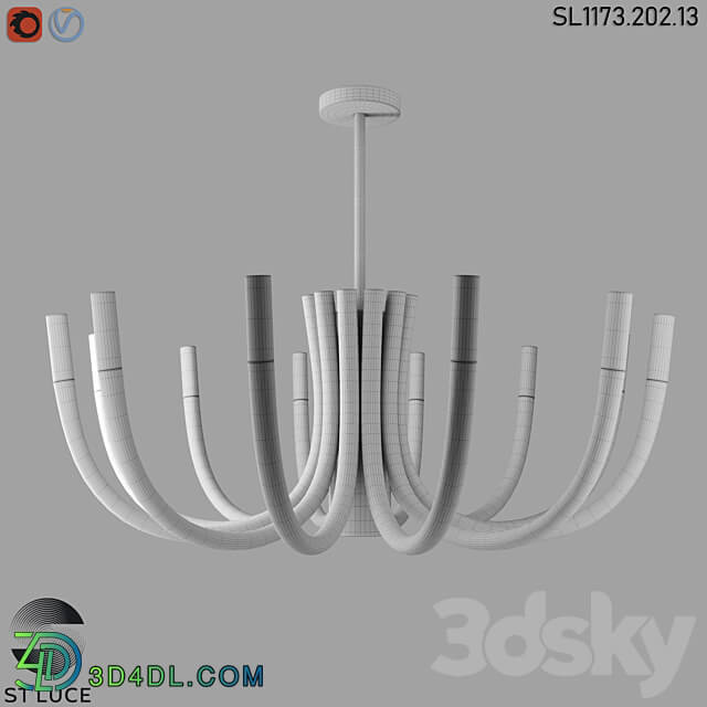 SL1173.202.13 OM Pendant light 3D Models 3DSKY