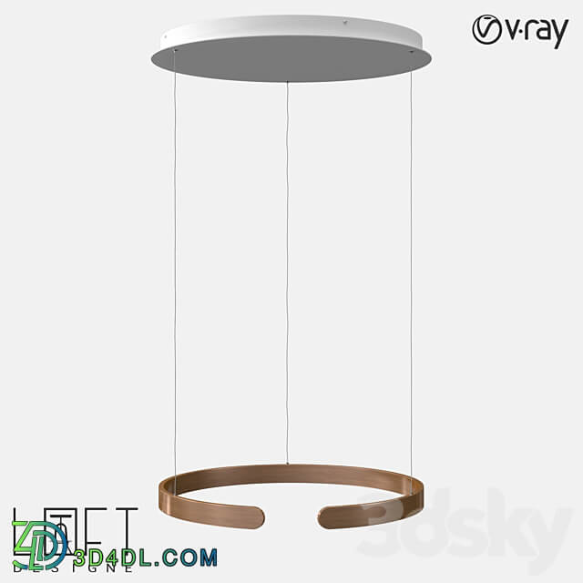 Pendant light LoftDesigne 7976 model Pendant light 3D Models 3DSKY