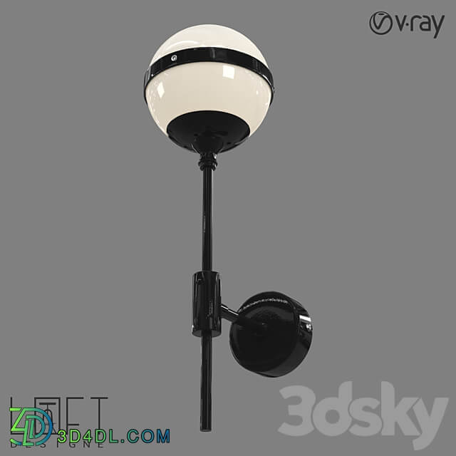 Wall lamp LoftDesigne 8228 model 3D Models 3DSKY