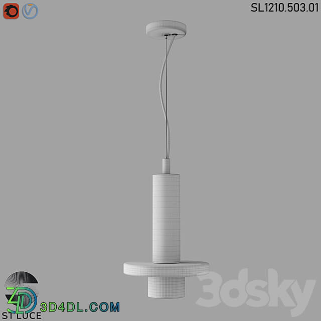 SL1210.503.01 OM Pendant light 3D Models 3DSKY