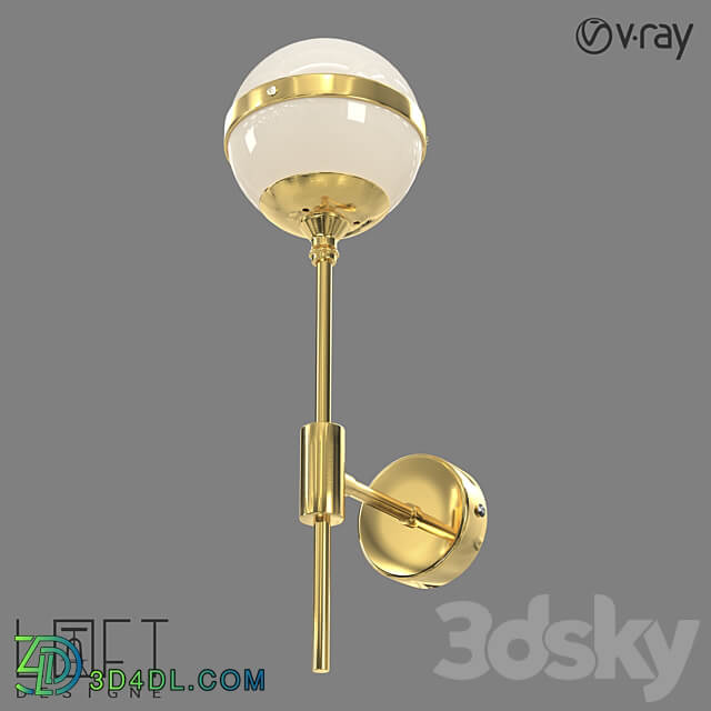 Wall lamp LoftDesigne 8229 model 3D Models 3DSKY