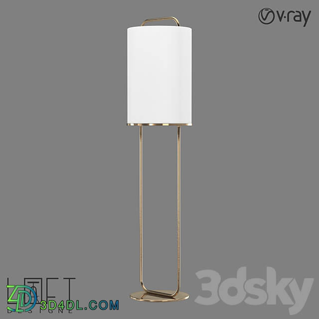 Floor lamp LoftDesigne 8615 model 3D Models 3DSKY