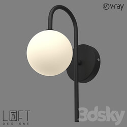 Wall lamp LoftDesigne 9156 model 3D Models 3DSKY 