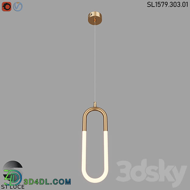 SL1579.303.01 OM Pendant light 3D Models 3DSKY