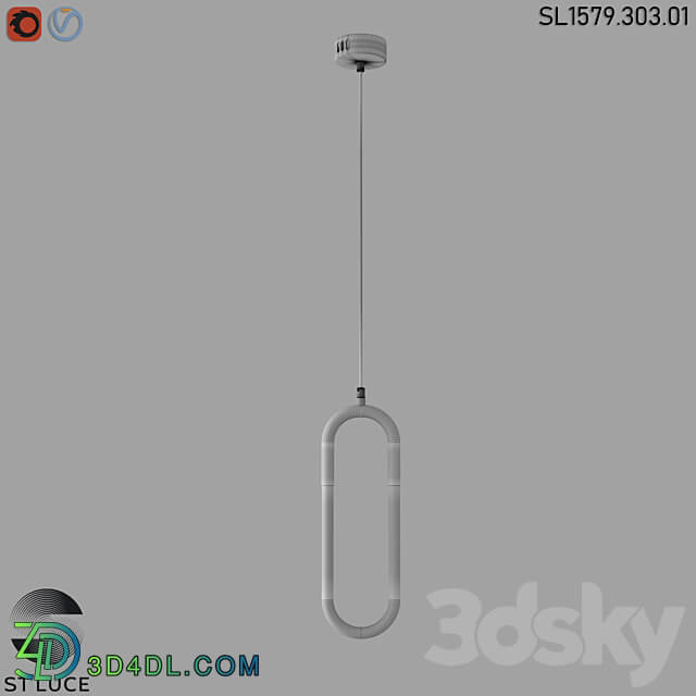 SL1579.303.01 OM Pendant light 3D Models 3DSKY