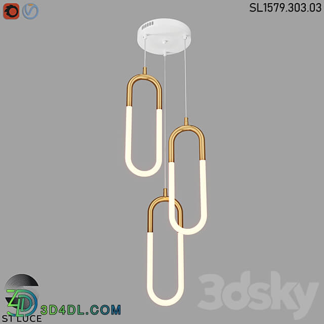 SL1579.303.03 OM Pendant light 3D Models 3DSKY