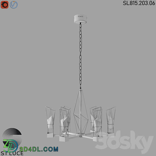 SL815.203.06 OM Pendant light 3D Models 3DSKY