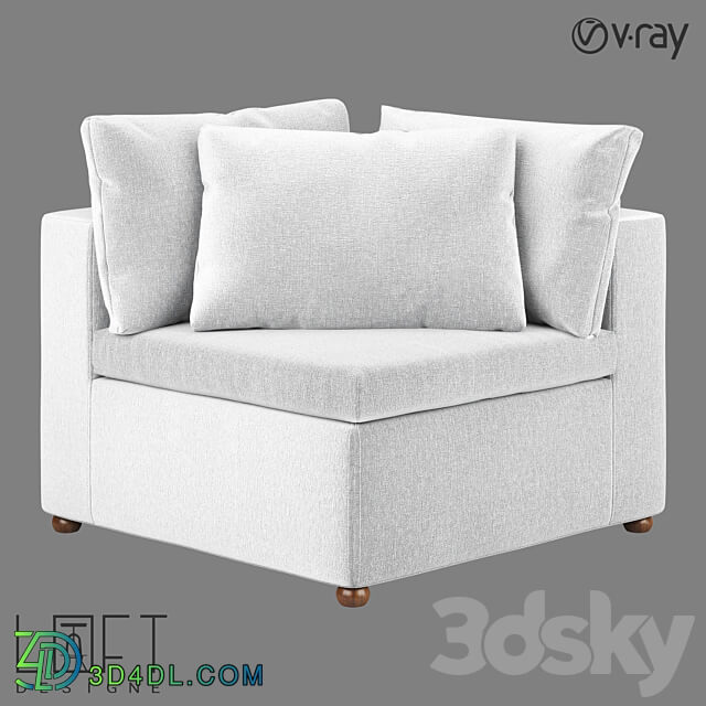 Sofa LoftDesigne 3709 model 3D Models 3DSKY