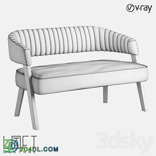 Sofa LoftDesigne 3748 model 3D Models 3DSKY