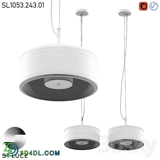 SL1053.243.01 Pendant light 3D Models 3DSKY