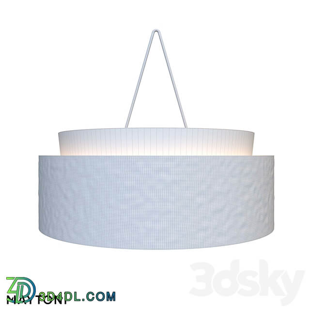 Ceiling lamp MOD096CL 03CH OM Ceiling lamp 3D Models 3DSKY