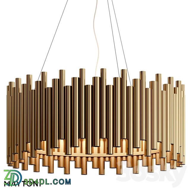 Pendant lamp MOD136PL 06BS OM Pendant light 3D Models 3DSKY