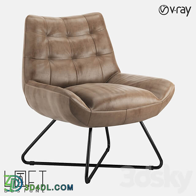 Armchair LoftDesigne 31672 model 3D Models 3DSKY