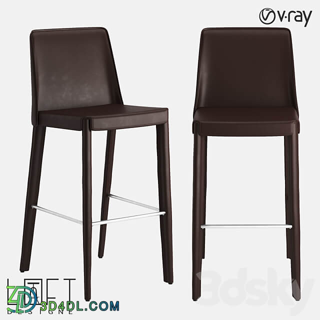 Bar stool LoftDesigne 35860 model 3D Models 3DSKY