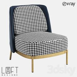 Armchair LoftDesigne 35867 model 3D Models 3DSKY 