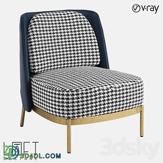 Armchair LoftDesigne 35867 model 3D Models 3DSKY