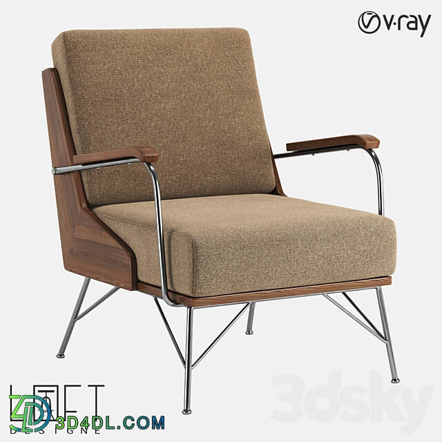 Armchair LoftDesigne 36989 model 3D Models 3DSKY