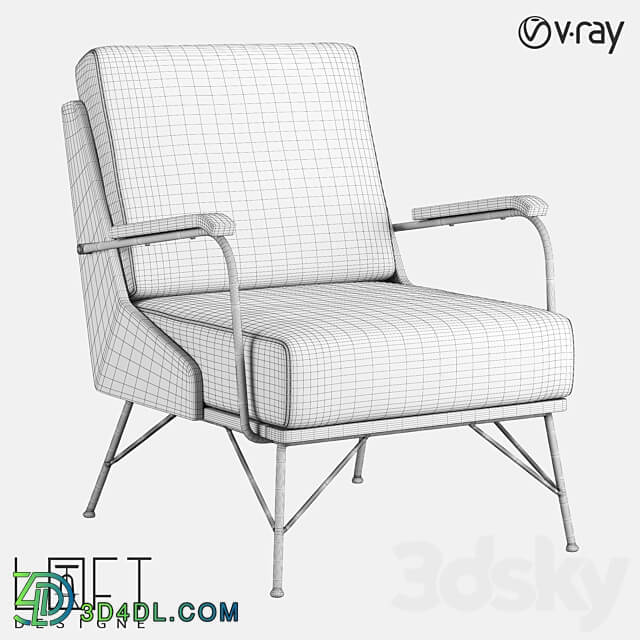 Armchair LoftDesigne 36989 model 3D Models 3DSKY