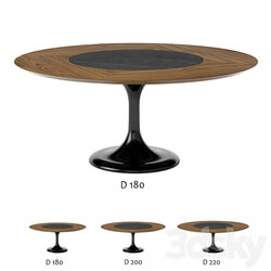 Round table apriori T D180 220 OM 3D Models 3DSKY 