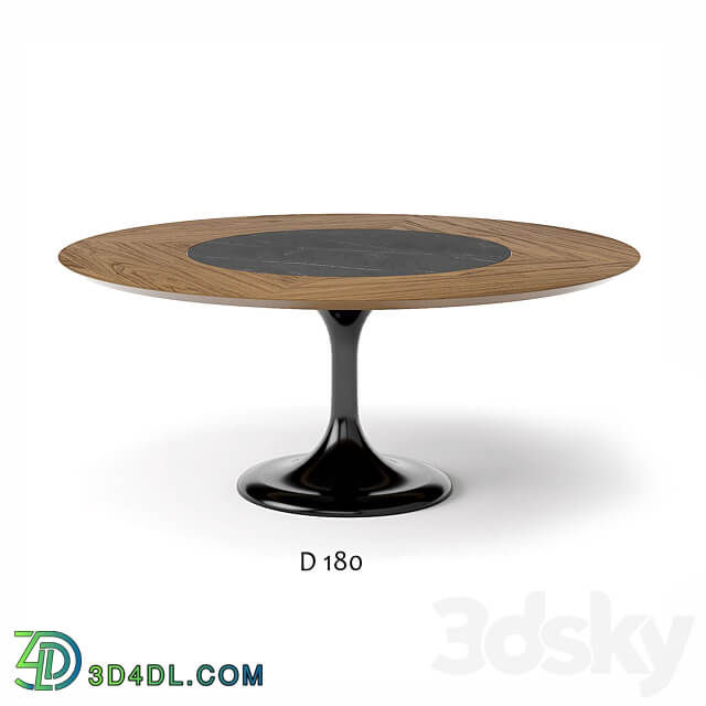 Round table apriori T D180 220 OM 3D Models 3DSKY